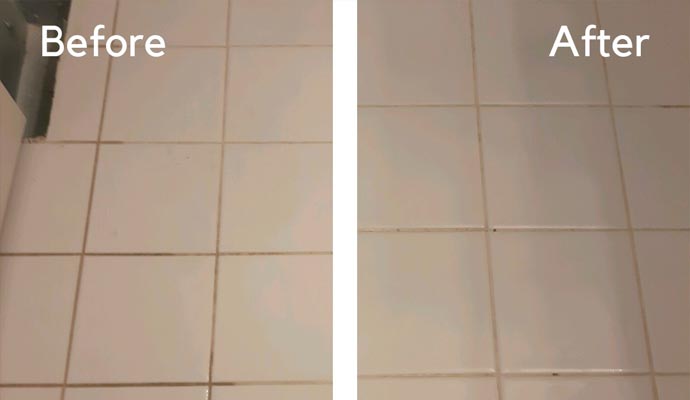 Professional tile and grout cleaning