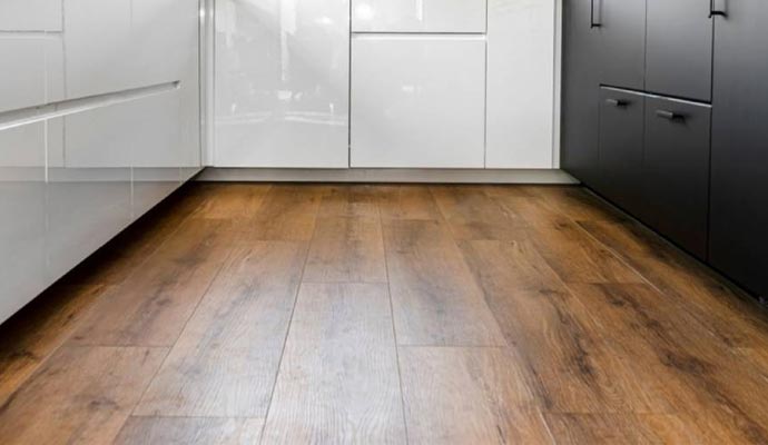 VCT floor or LVT floor